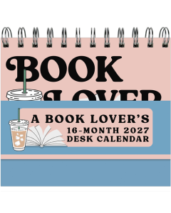 2027 Book Lover Spiral Desk Calendar