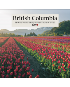 2027 British Columbia (Bilingual French) Wall Calendar