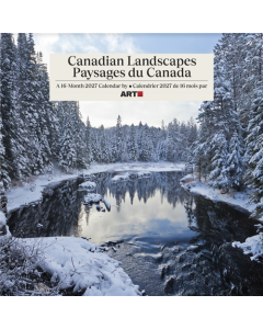 2027 Canadian Landscapes (Bilingual French) Wall Calendar
