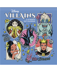 2027 Disney Villains Wall Calendar