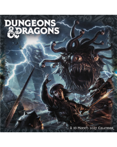 2027 Dungeons and Dragons Classic Wall Calendar