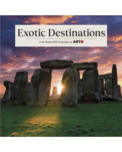 2027 Exotic Destinations Wall Calendar