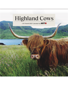2027 Highland Cows Wall Calendar