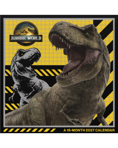 2027 Jurassic World Wall Calendar