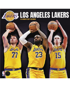 2027 Los Angeles Lakers Wall Calendar