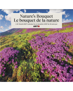 2027 Nature's Bouquet (Bilingual French) Wall Calendar