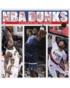 2027 NBA Dunks Wall Calendar