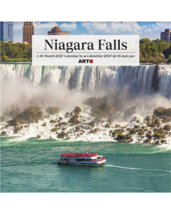 2027 Niagara Falls (Bilingual French) Wall Calendar