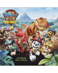 2027 Paw Patrol: The Dino Movie  Wall Calendar