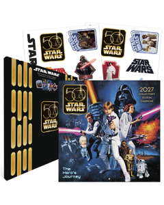 2027 Star Wars 50th Anniversary Collector's Edition Calendar