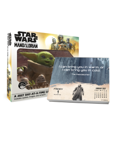 2027 Star Wars Mandalorian Day-at-a-Time Calendar