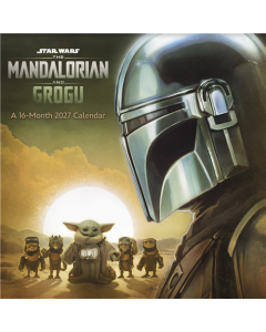 2027 Star Wars Mandalorian - Grogu Mini Calendar