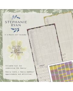 2027 Stephanie Ryan - Wildlife Reverie Wall Calendar