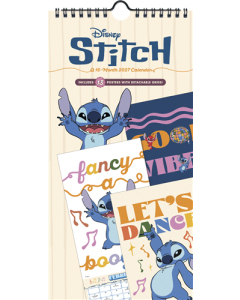 2027 Stitch Mini Poster Calendar