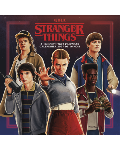 2027 Stranger Things (Bilingual French) Wall Calendar