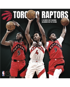 2027 Toronto Raptors (Bilingual French) Wall Calendar