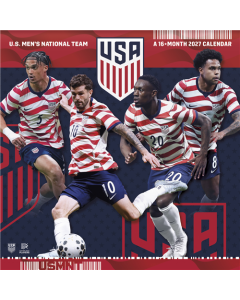 2027 US Men's Soccer Wall Calendar