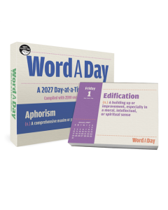 2027 Word a Day Day-at-a-Time Calendar