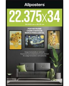 Allposters Standard Black Poster Frame (22.375X34)