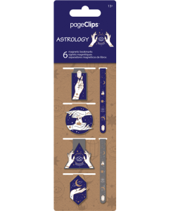 Astrology Magnetic Page Clips (6-Pack)