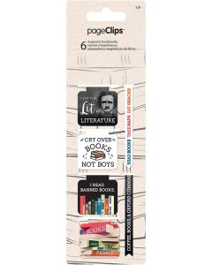 Book Nerd Magnetic Page Clips (6-Pack)