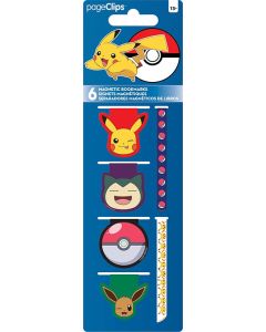 Pokémon Magnetic Page Clips (6-Pack)