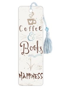 Coffee & Books Premier Bookmark