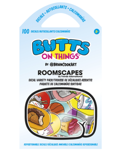 Butts on Things Decal Variety Pack (100-Pack)