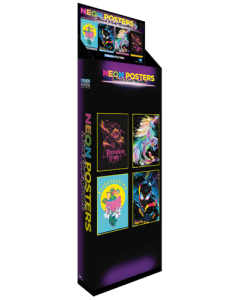 40 Count Black Poster Display