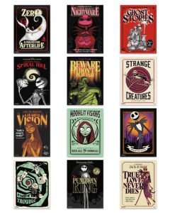 Disney Tim Burton's The Nightmare Before Christmas (1993) Poster Book 27