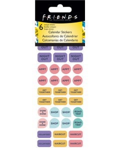 Friends Calendar Stickers