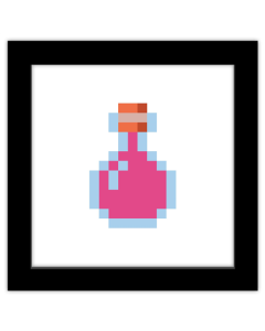 Gallery Pops Minecraft: Iconic Pixels - Items - Potion Wall Art