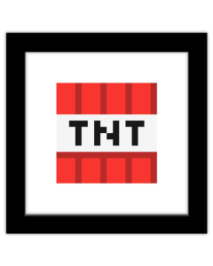 Gallery Pops Minecraft: Iconic Pixels - Blocks - TNT Wall Art