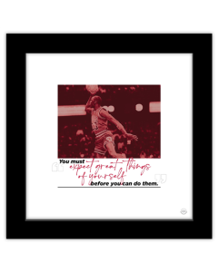 Gallery Pops Michael Jordan - Quote Expect Great Things Wall Art