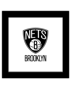 Gallery Pops NBA Brooklyn Nets - Global Logo Wall Art
