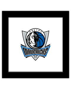 Gallery Pops NBA Dallas Mavericks - Global Logo Wall Art
