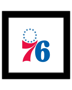Gallery Pops NBA Philadelphia 76ers - Primary Logo Wall Art
