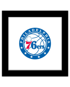 Gallery Pops NBA Philadelphia 76ers - Global Logo Wall Art