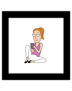 Gallery Pops Cartoon Network Rick and Morty - Summer Phone Wall Art