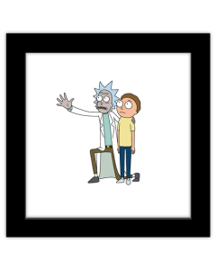 Gallery Pops Cartoon Network Rick and Morty - Kneeling Together Wall Art