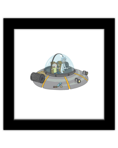 Gallery Pops Cartoon Network Rick and Morty - Space Cruiser Wall Art