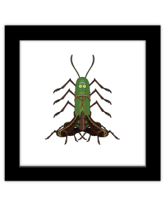 Gallery Pops Cartoon Network Rick and Morty - Pickle Rick Cockroach Limbs Wall Art
