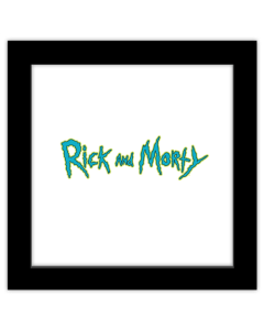 Gallery Pops Cartoon Network Rick and Morty - Full Color Logo Wall Art