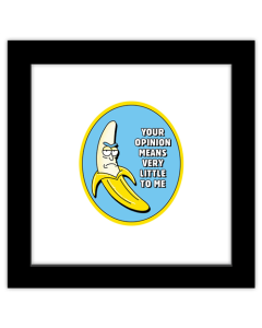 Gallery Pops Cartoon Network Rick and Morty - Your Opinion Means Very Little To Me Wall Art