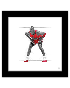Gallery Pops Michael Jordan - Art Sketch Defense Wall Art