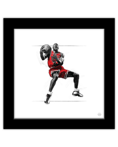 Gallery Pops Michael Jordan - Art Sketch Layup Wall Art