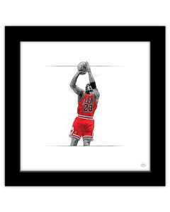 Gallery Pops Michael Jordan - Art Sketch Jumpshot Wall Art