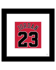 Gallery Pops Michael Jordan - Jersey Number Red Wall Art