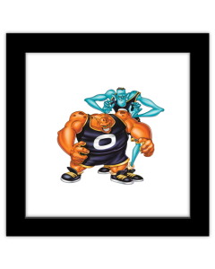 Gallery Pops Space Jam - Monstar Pound and Monstar Blanko Wall Art