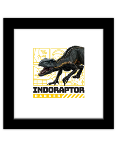 Gallery Pops Jurassic World - Indoraptor Warning Sign Wall Art